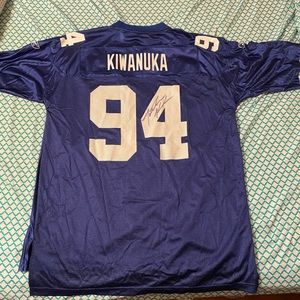 Lightly worn Signed Kiwanuka Giants Jersey!!!!!